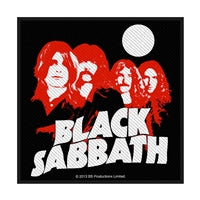 Black Sabbath Red Portraits SPR2707 Sew on Patch Famousrockshop