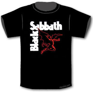 Black Sabbath - Creature T-Shirt   Famous Rock Shop. 517 Hunter Street Newcastle, 2300 NSW Australia