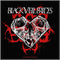 Black Veil Brides Skull Heart Standard Patch Famous Rock Shop Newcastle NSW Australia