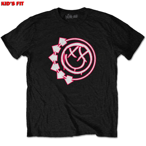 Blink-182 Six Arrow Smiley Kids Tee Famousrockshop