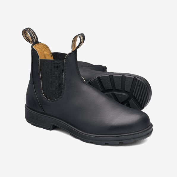 Blundstone 610 Black Leather Chelsea Boots
