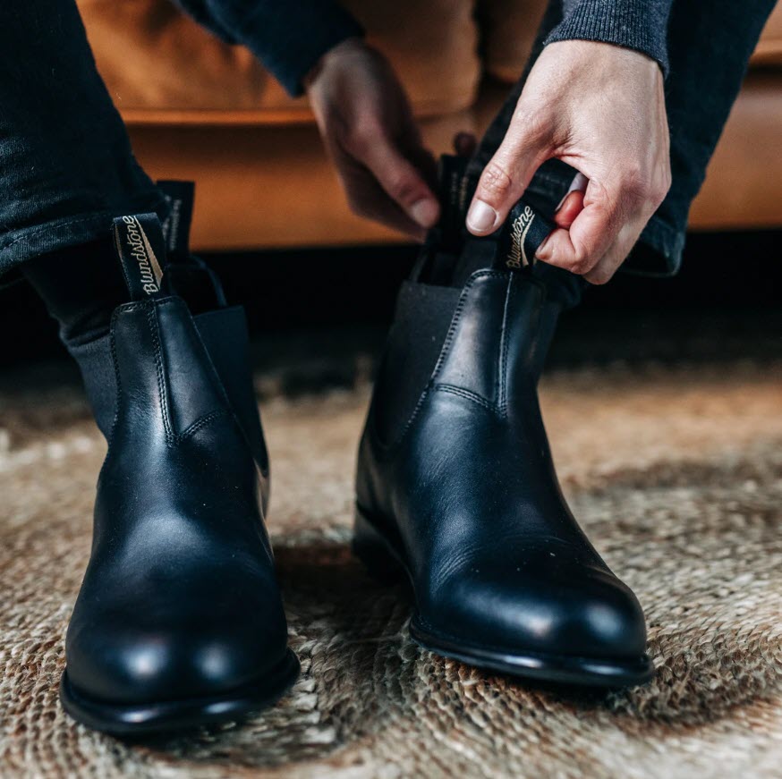 Blundstone Men's Heritage 152 Black Premium Leather