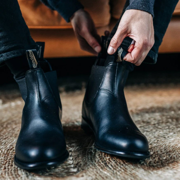 Blundstone Men's Heritage 152 Black Premium Leather