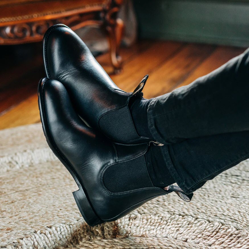 Blundstone Men's Heritage 152 Black Premium Leather