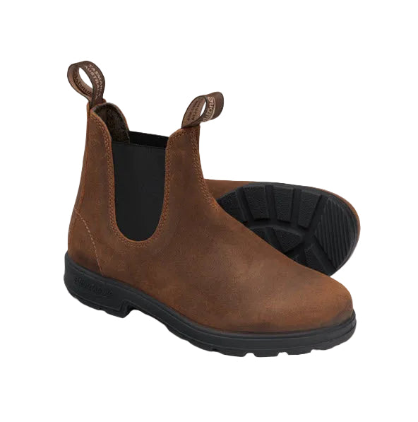 Blundstone 1911 Tobacco Waxed Suede Chelsea Boots