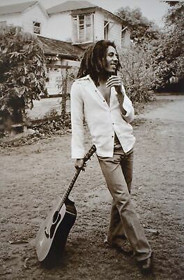 Bob Marley Guitar Poster