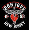 Bon Jovi New Jersey 83 Unisex T-Shirt.