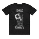 Bon Scott Torso Singing Unisex Tee