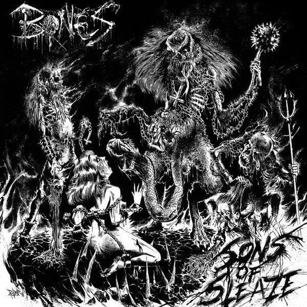 Bones ‎– Sons Of Sleaze Vinyl  Famous Rock Shop 517 Hunter Street Newcastle 2300 NSW  Australia