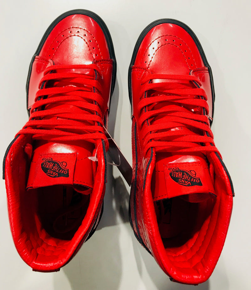 Bowie Vans Skate Hi Platform 2 Ziggy Stardust Red