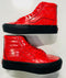 Bowie Vans Skate-Hi Platform 2 Ziggy Stardust Red