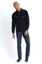 Brixton Bowery Long Sleeve Fleece Black