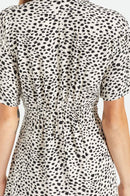 Brixton Cheetah Dress Beige