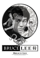 Bruce Lee Tao Collage Textile Poster Flag Famousrockshop