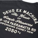 Deus Camperdown Tee D1065 Black Famous Rock Shop Newcastle 2300 NSW Australia