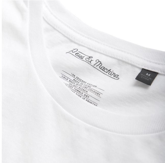 Deus Camperdown tee white D1065 Famous Rock Shop Newcastle 2300 NSW Australia