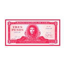Che Guevara Tres Pesos Sew On Patch Famousrockshop