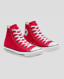 Converse Chuck Taylor All Star Hi Red Canvas Sneakers