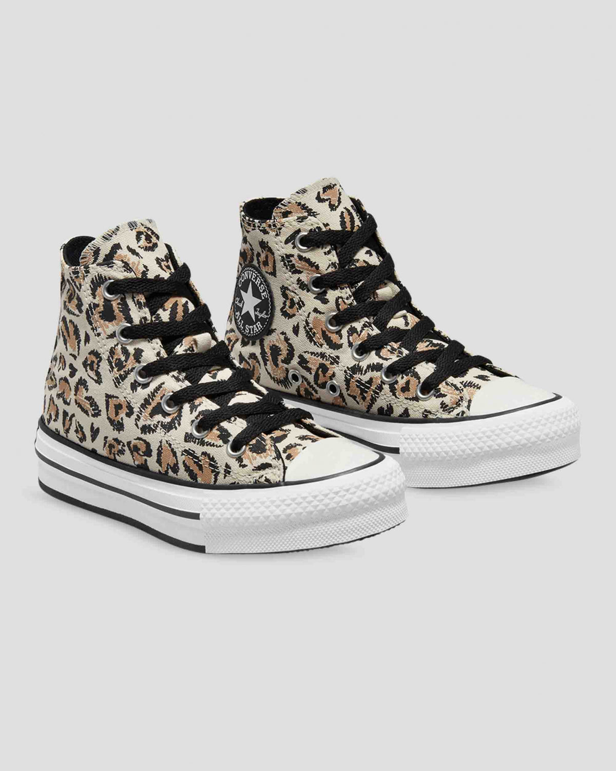 Converse CTAS Eva Lift Platform Hi Driftwood Youth 67164C