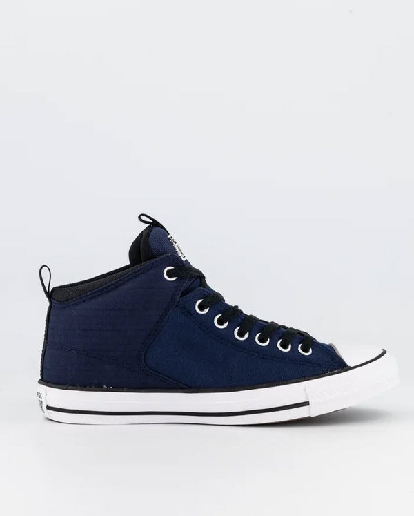 Converse CTAS High Street Mid High Top Obsidian Midnight Navy 172801C