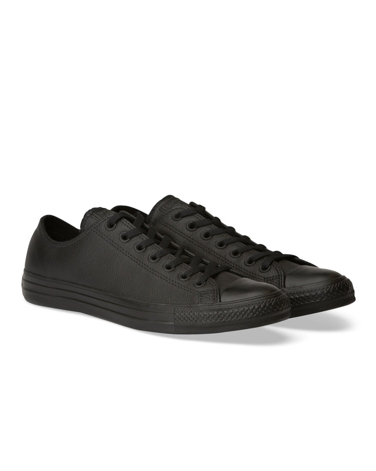 Converse Chuck Taylor All Star Ox Black Mono Leather