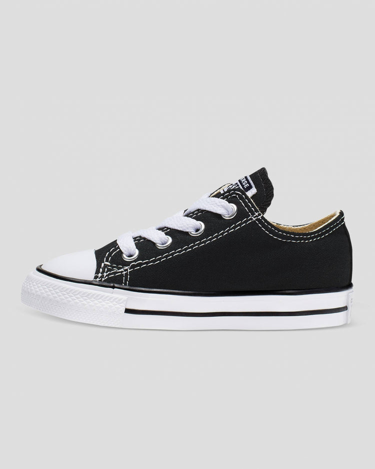 Converse Infants Ox Black White Chuck Taylor All Star Sneaker 7J235C