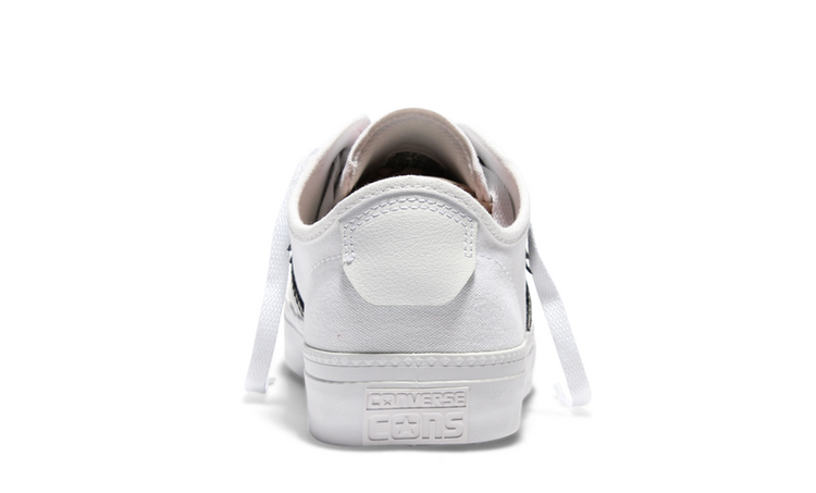 Converse CONS Zakim Canvas Ox White/White 153732C Famous Rock Shop. 517 Hunter Street Newcastle, 2300 NSW. 3