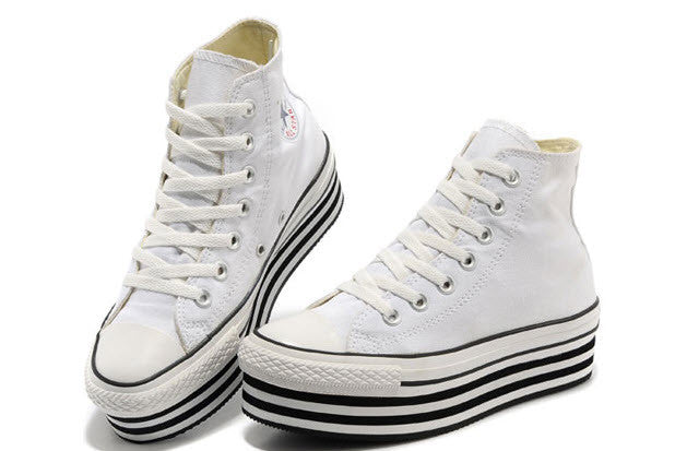 Converse CT Platform HI White Black 136721C