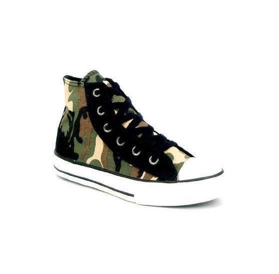 Converse Youth Camo HI Black Print 614162