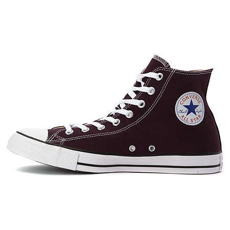 Converse Chuck Taylor All Star Hi Black Cherry Canvas 