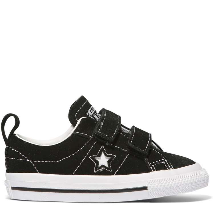 Converse Infants One Star 2V OX Black White