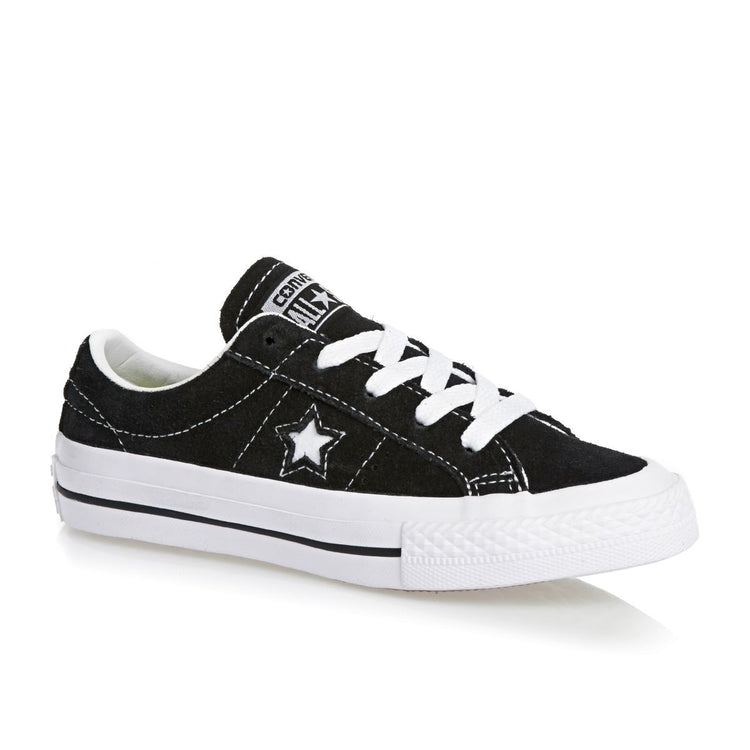 Converse One Star Ox Youth Black White 353061C