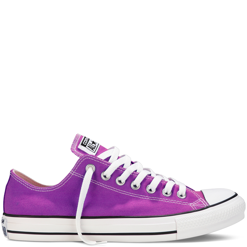 Converse Ox Purple Cactus Canvas Chuck Taylor All Stars Sneakers