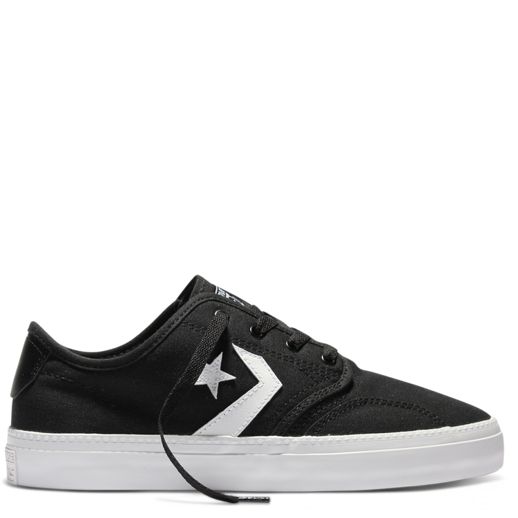Converse Youth CONS Zakim Canvas OX Black White Black 354390