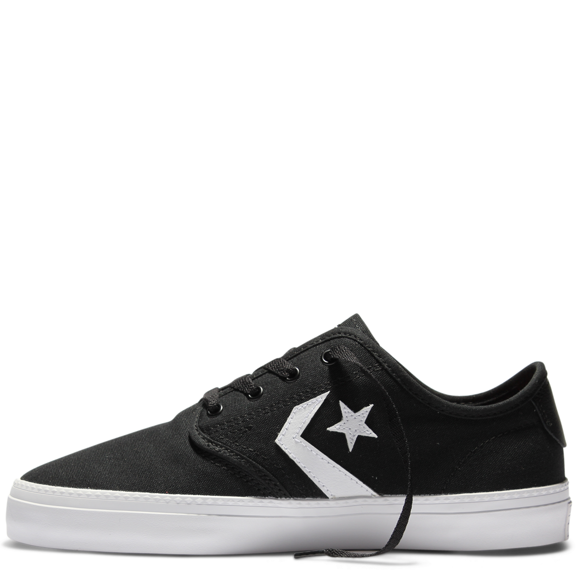 Converse Youth CONS Zakim Canvas OX Black White Black 354390