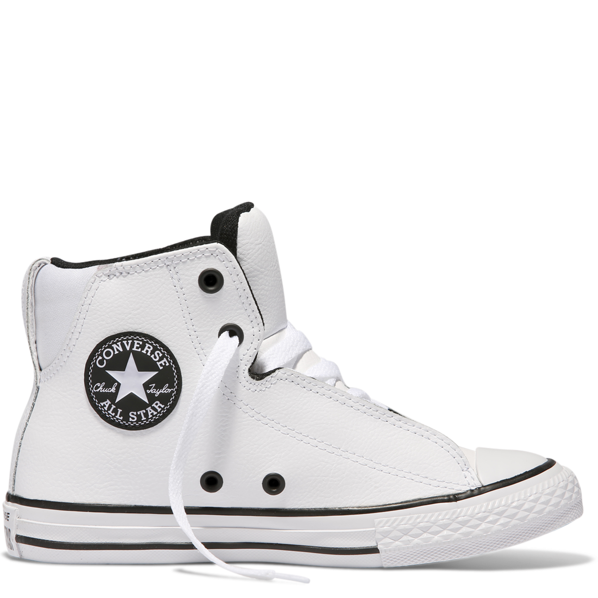 Converse All Star Legit Leather High Top White