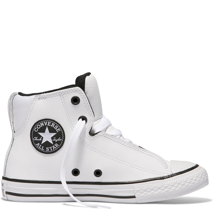 Converse All Star Legit Leather High Top White