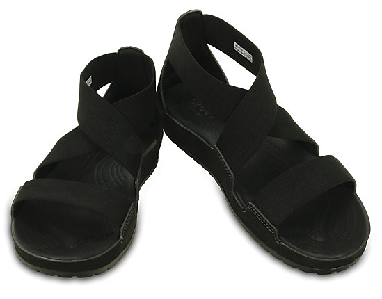 Crocs - Anna Ankle Strap Sandals Black