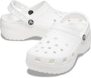 Crocs Platform White Clogs