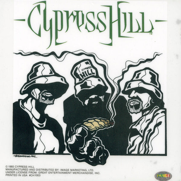 Cypress Hill Blunt Static Sticker