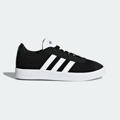 Adidas VL Court 2.0 Kids Shoe Black and White DB1827 Famous Rock Shop Newcastle 2300 NSW Australia