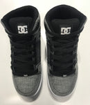 DC Pure High Top TX SE YOUTH ADBS100243 Grey White Grey XSWS Famous Rock Shop Newcastle 2300 NSW Australia