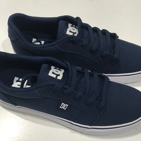 DC Shoes Men s ANVIL TX Navy White NVW 320040 Famous Rock Shop