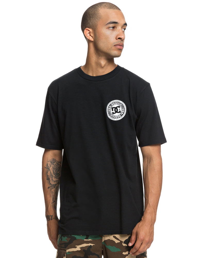 DC UDYZT03528 Circle Star FB SS Black Famous Rock Shop Newcastle 2300 NSW Australia