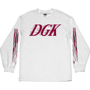 DGK From Nothing 0 Long Sleeve White Famous Rock Shop Newcastle 2300 NSW Australia
