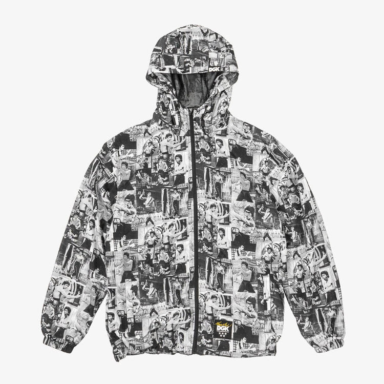 DGK x Bruce Lee Montage Windbreaker Jacket CJL-1038 Famous Rock Shop Newcastle, 2300 NSW. Australia. 1