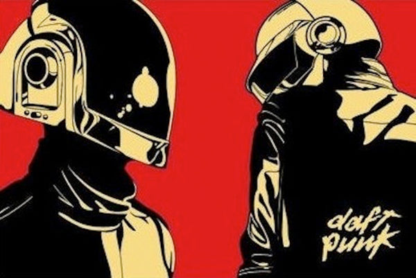 Daft Punk Red poster