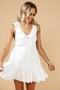 Daisy Says The Label Picnic Dress White Dobby