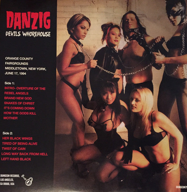 Danzig Devils Whorehouse Vinyl  Famous Rock Shop 517 Hunter Street Newcastle 2300 NSW Australia
