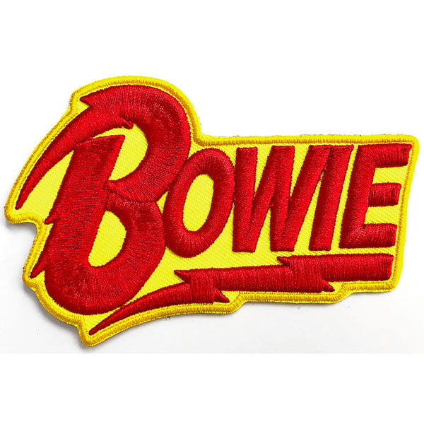 David Bowie Diamond Dogs 3D Logo Woven Patch